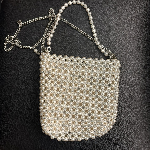 Zara mini  Pearl Bucket bag - Picture 4 of 4